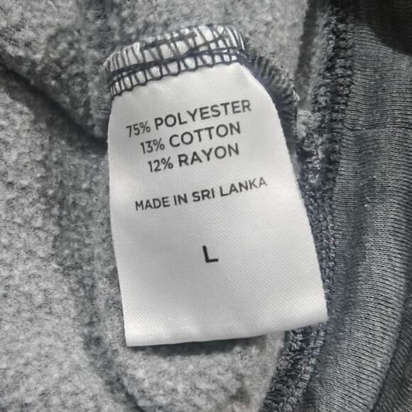 Raiders Gray Fleece Pullover Short Sleeve Hoodie Mens #C - Picture 6 of 6